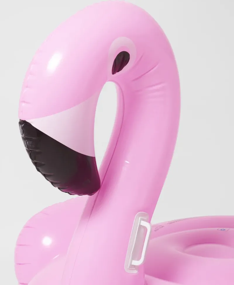 Golden Breed Sunny Life-Luxe Ride-On Float Rosie the Flamingo | Bubblegum Pink