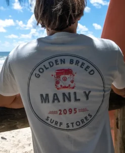 Golden Breed Tees-Manly Kombi Tee | Off White