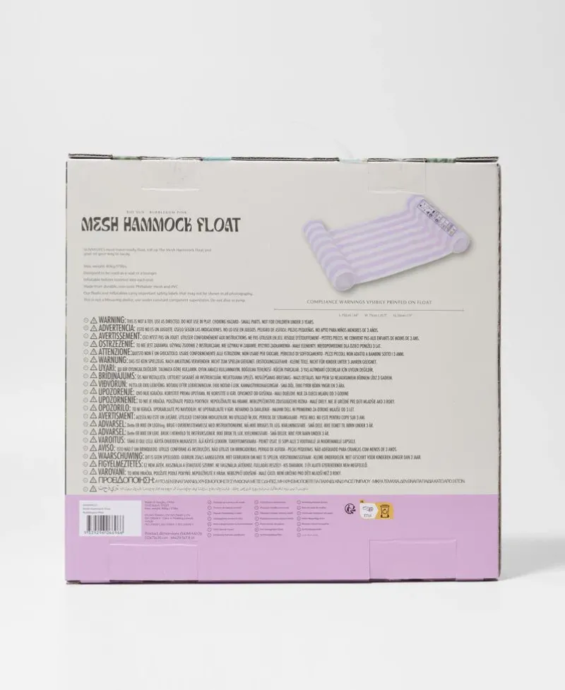 Golden Breed Sunny Life-Mesh Hammock Float | Bubblegum Pink