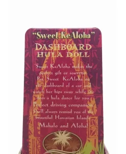 Golden Breed Hula Dolls-Mini Bradda 4" | Ukulele Nat Skt