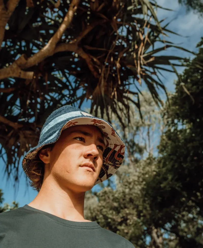Golden Breed Bucket Hats-Nathan Terry Bucket Hat | Azure Blue