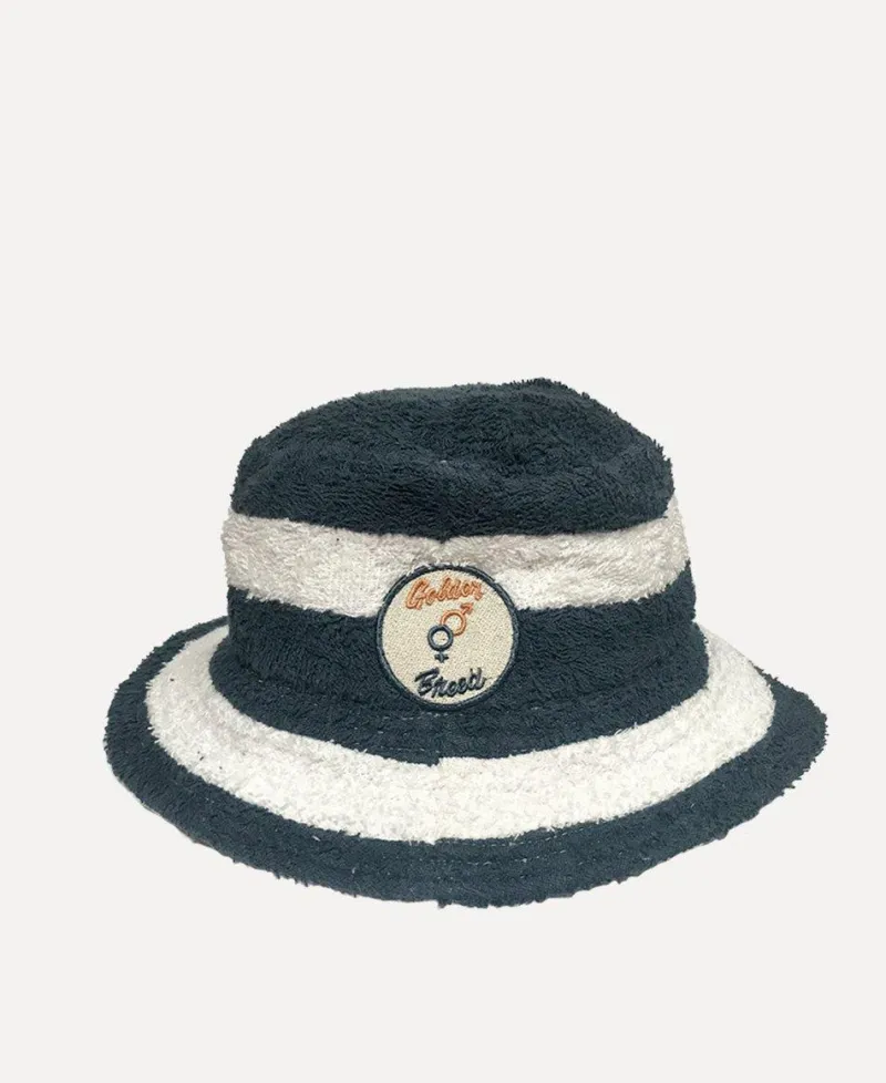 Golden Breed Bucket Hats-Nathan Terry Bucket Hat | -White