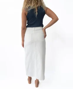 Women Golden Breed Skirts-Nellie Maxi | Off White