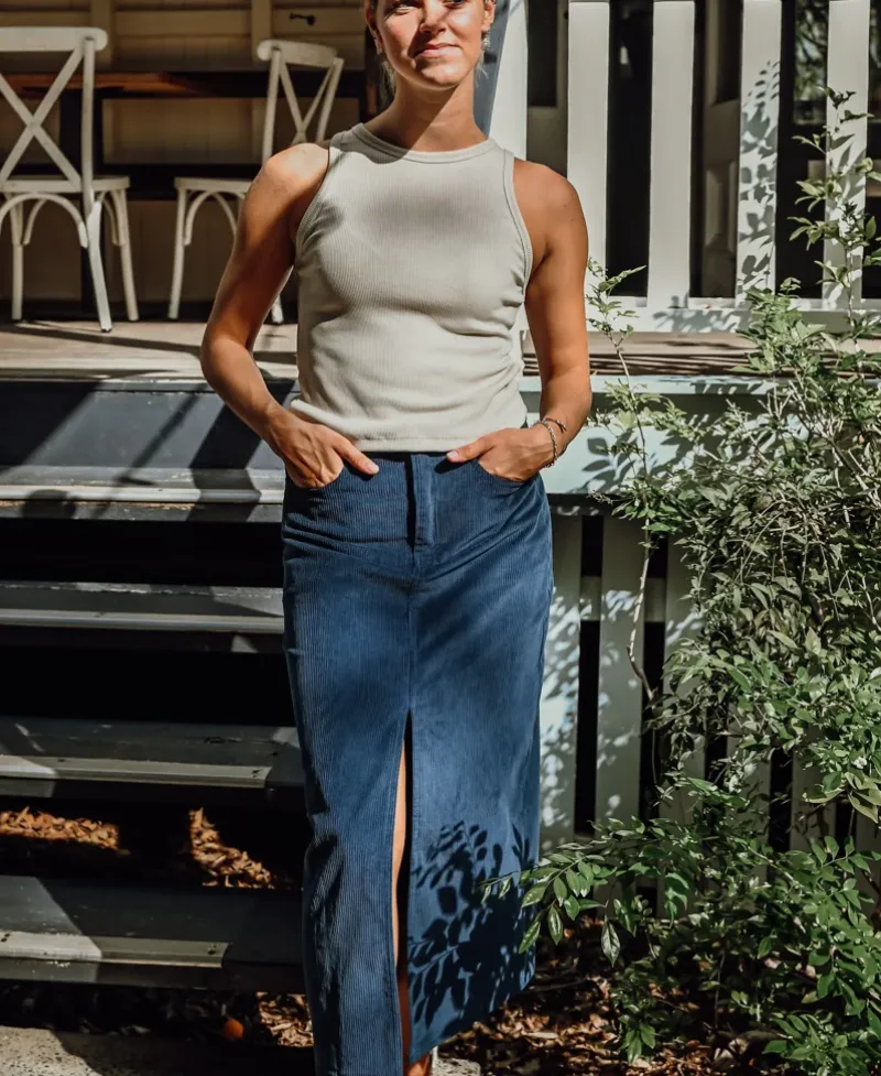 Women Golden Breed Skirts-Nellie Maxi Skirt |