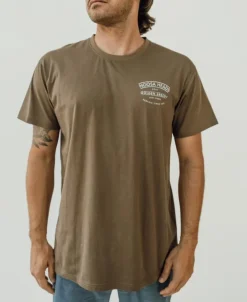 Golden Breed Tees-Noosa Boards Tee | Wash Brown