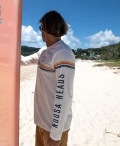 Golden Breed Long Sleeve Tees-Noosa Cali LS Tee | Off White