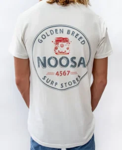 Golden Breed Tees-Noosa Kombi Tee | Off White