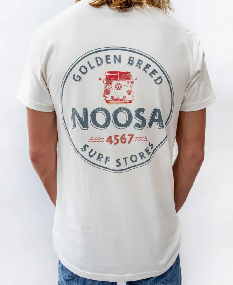 Golden Breed Tees-Noosa Kombi Tee | Off White