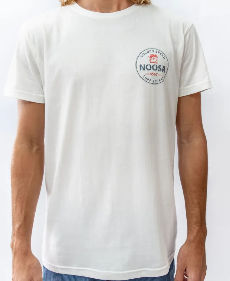 Golden Breed Tees-Noosa Kombi Tee | Off White