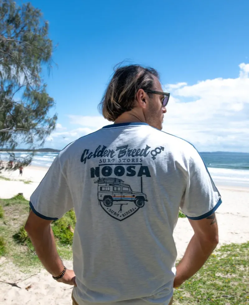 Golden Breed Tees-Noosa Landy Tee | Off White