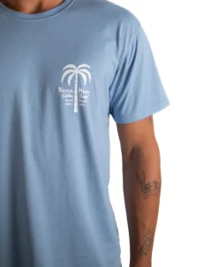 Golden Breed Tees-Noosa Palm Loco | Sea Blue Marle