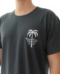 Golden Breed Tees-Noosa Palm Loco | Wash Black
