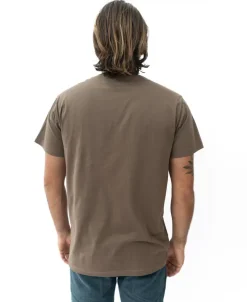Golden Breed Tees-Retro Classic Tee | Wash Brown