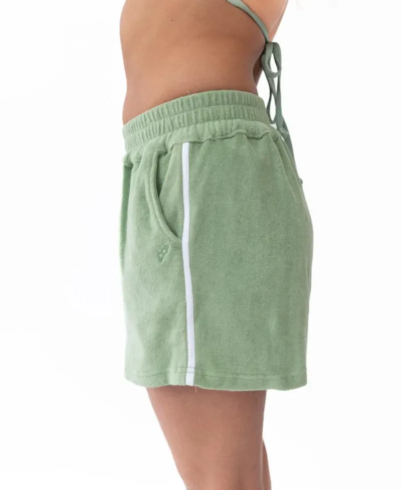 Women Golden Breed Shorts-Retro Tilly Short | Moss