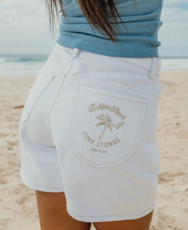 Women Golden Breed Shorts-Rudi Short | Off White Denim