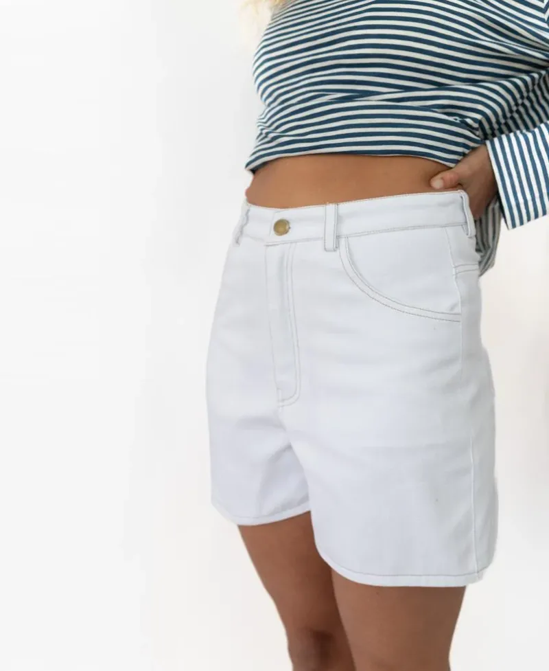Women Golden Breed Shorts-Rudi Short | Off White Denim