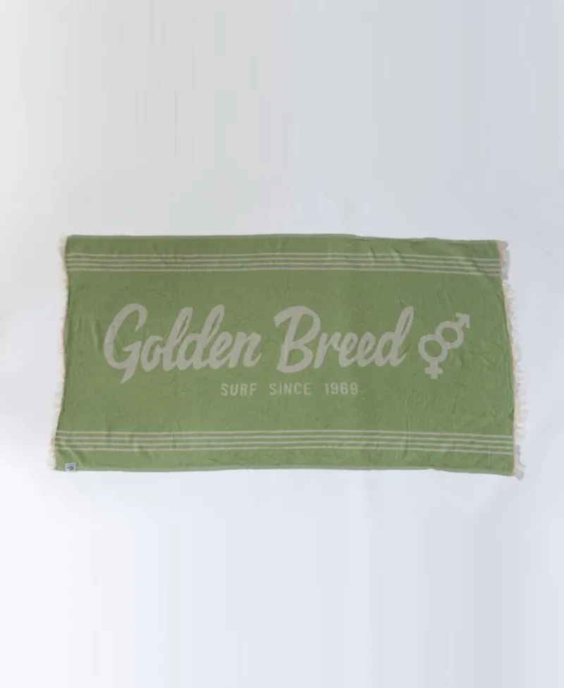 Golden Breed Towels|Towels-Searcher Towel | Green