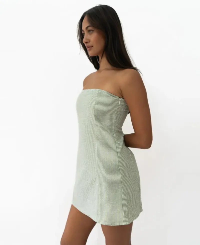 Women Golden Breed Dresses-Victoria Dress | Stripe
